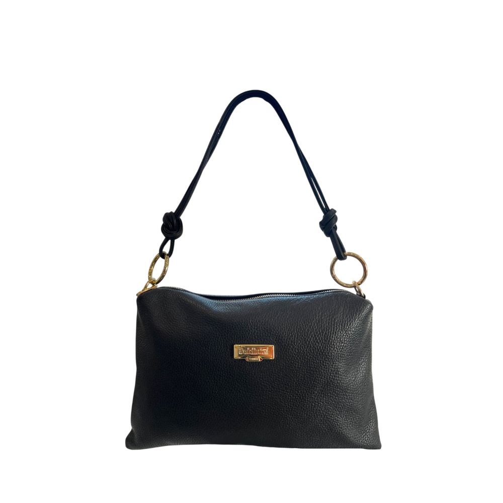 Black Leather Women Bag
