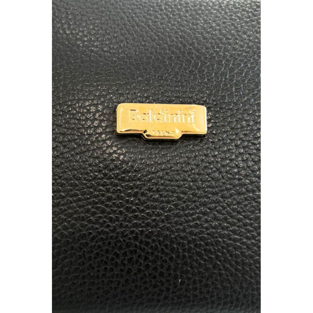 Black Cowhide Crossbody Bag