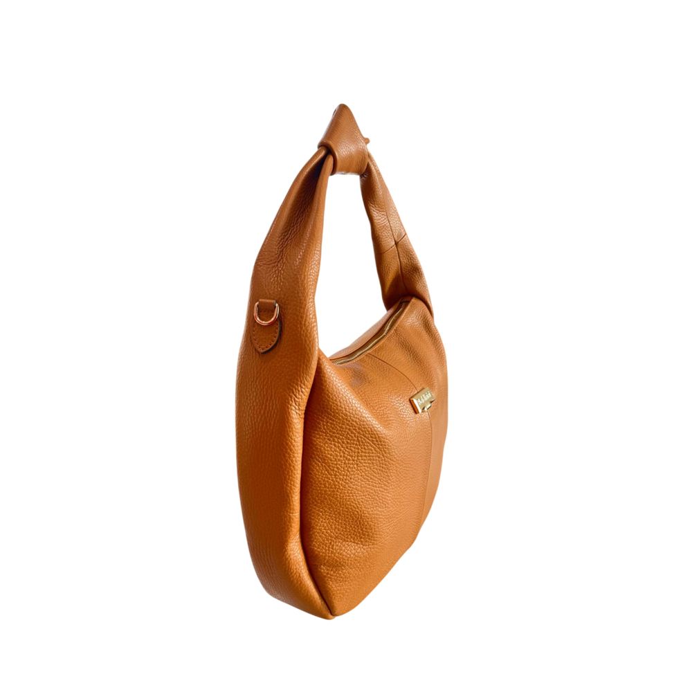 Brown Leather Women Shoulder Bag
