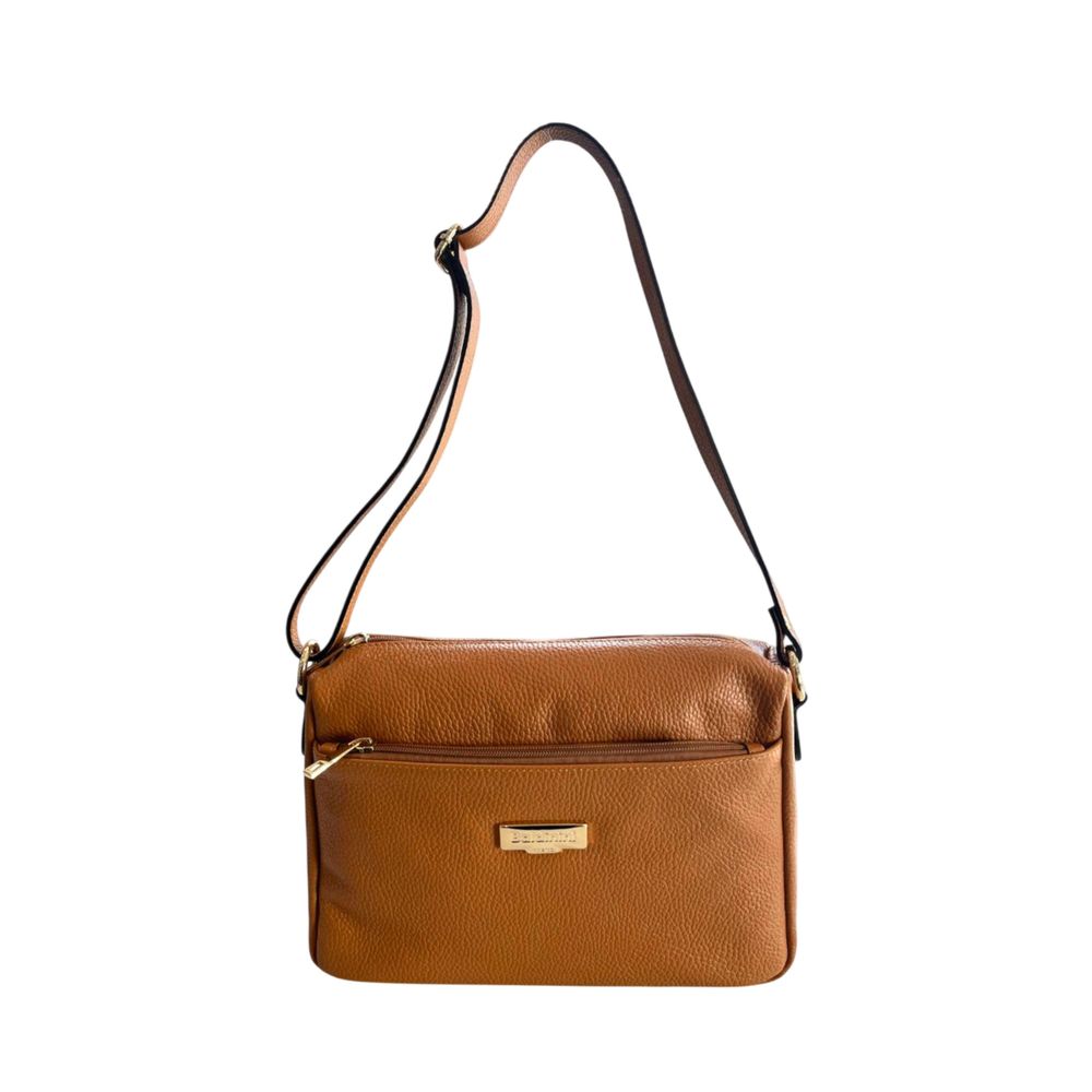 Brown Cowhide Crossbody Bag