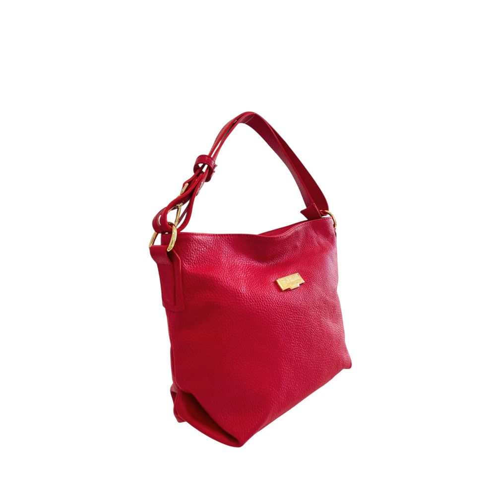 Red Leather Women Bag