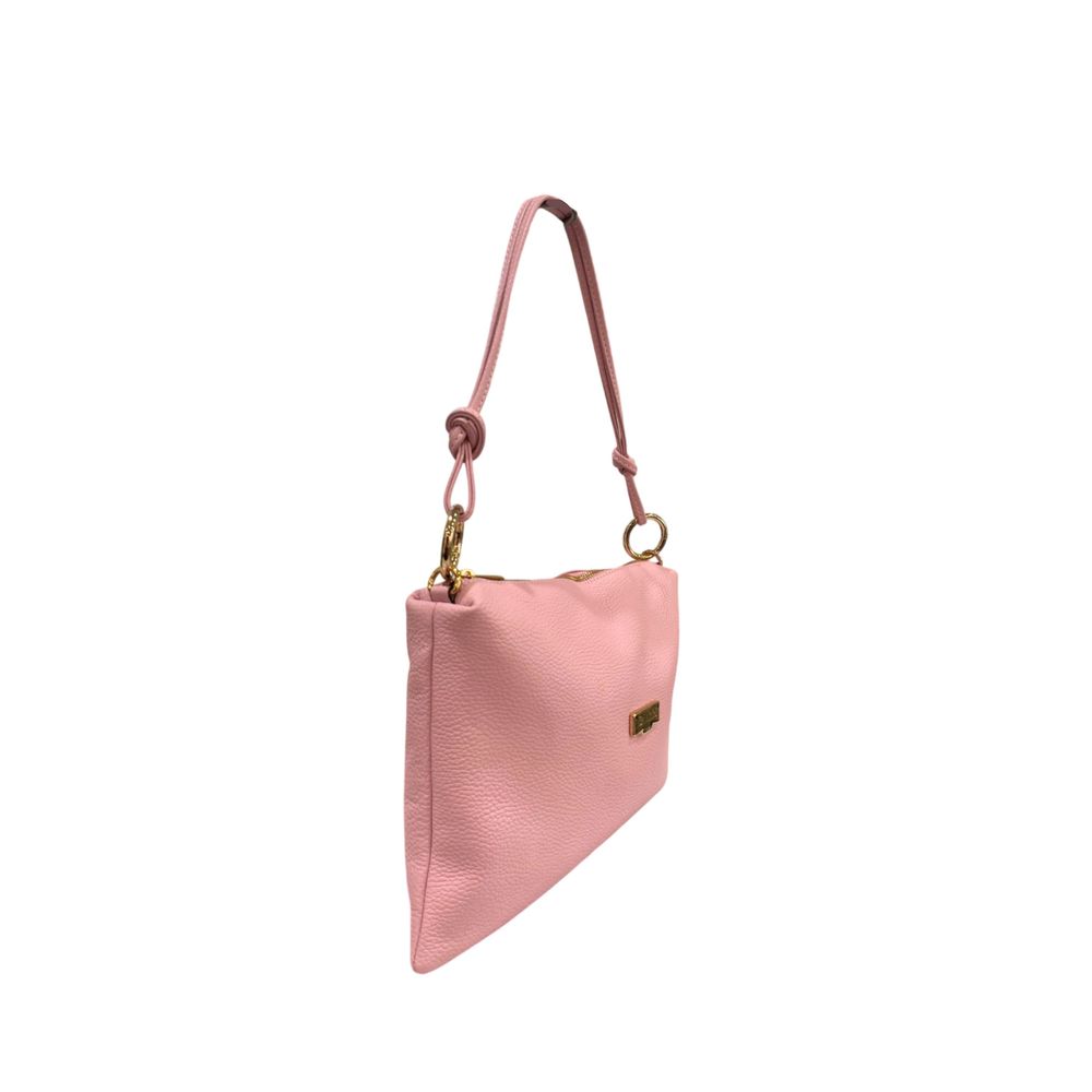 Pink Leather Women Bag