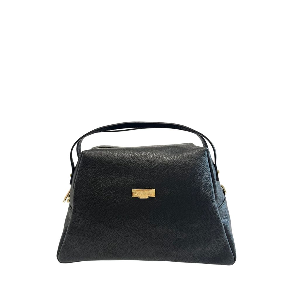 Black Cowhide Clutch Bag