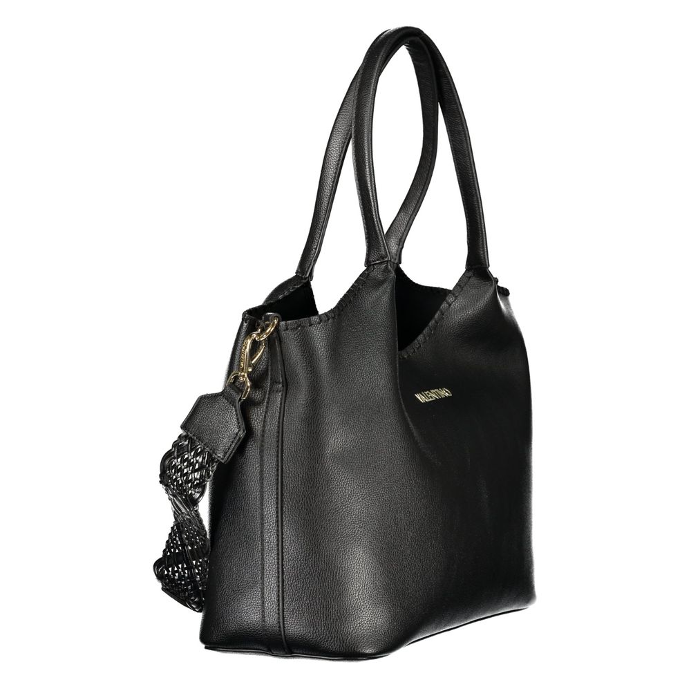 Nero Poliuretano Donna Bag