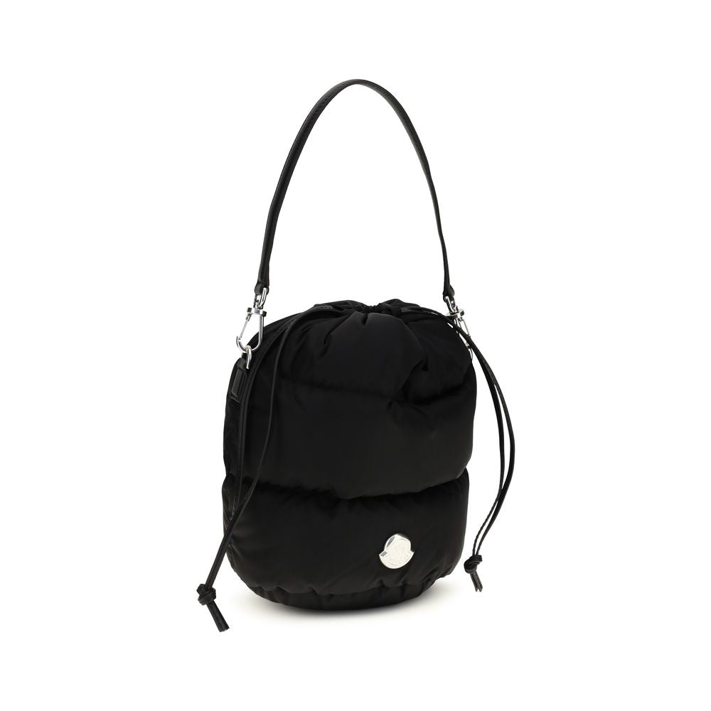 Black Polyamide Backet Bag