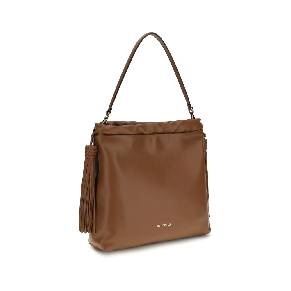 Brown Lamb Ovis Aries Aries Shoulder Bag