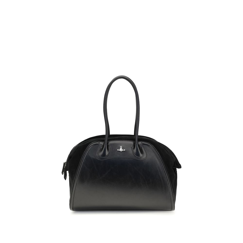 Black Calf Leather Bos Taurus Shoulder Bag
