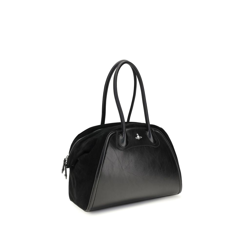 Black Calf Leather Bos Taurus Shoulder Bag