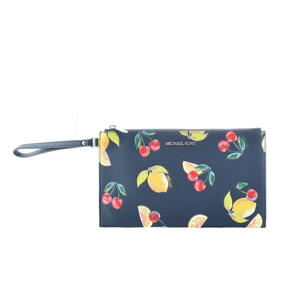 Multicolor Canvas Clutch Bag