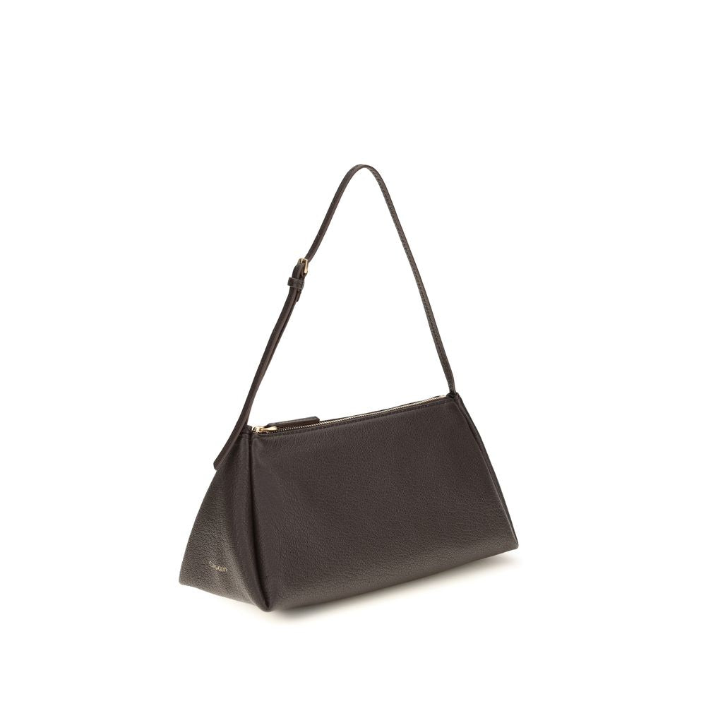Brown Calf Leather Bos Taurus Handbag