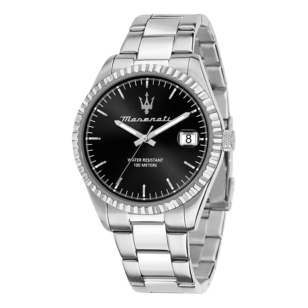 Silver Stainless Steel Dress Watch