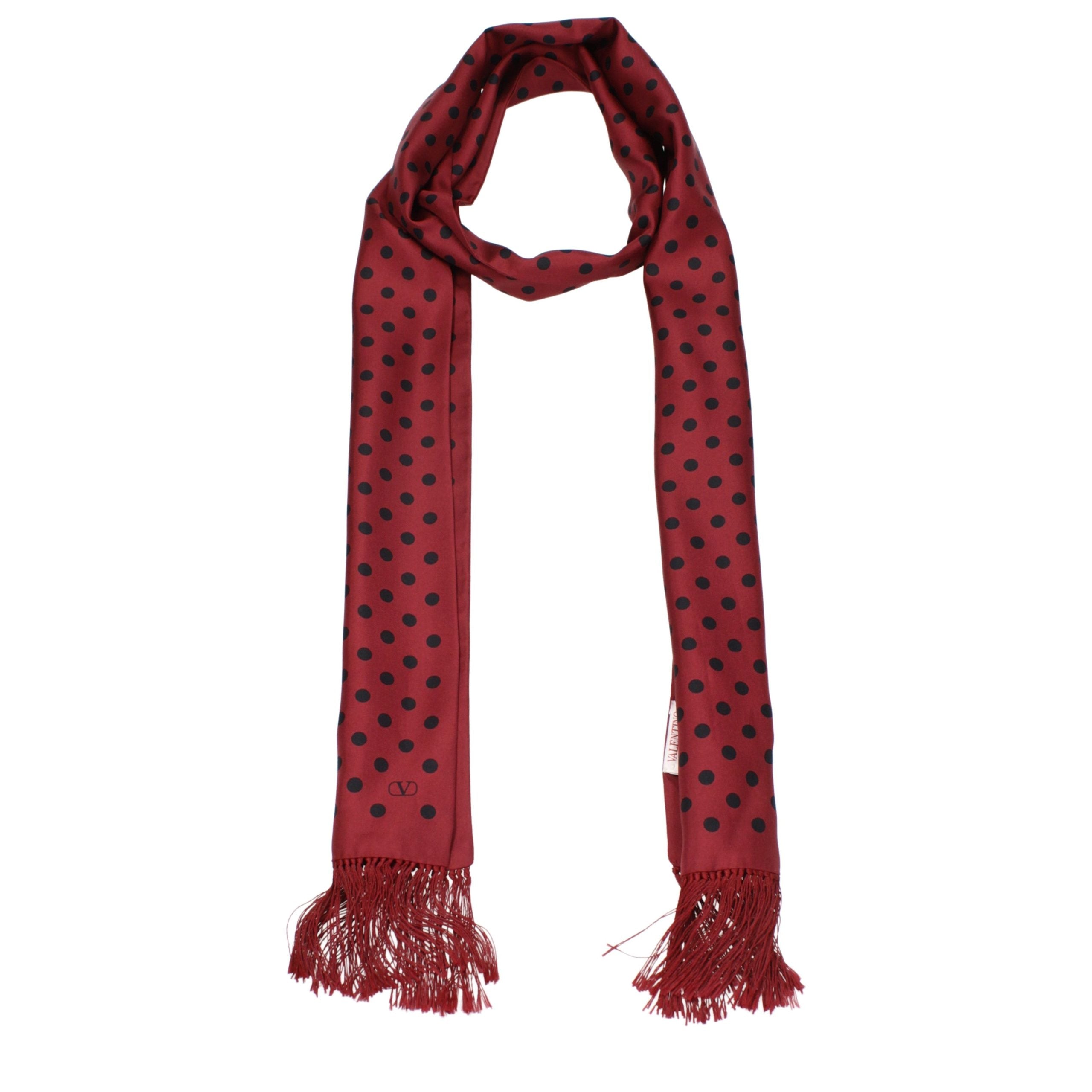 Red Silk Foulard
