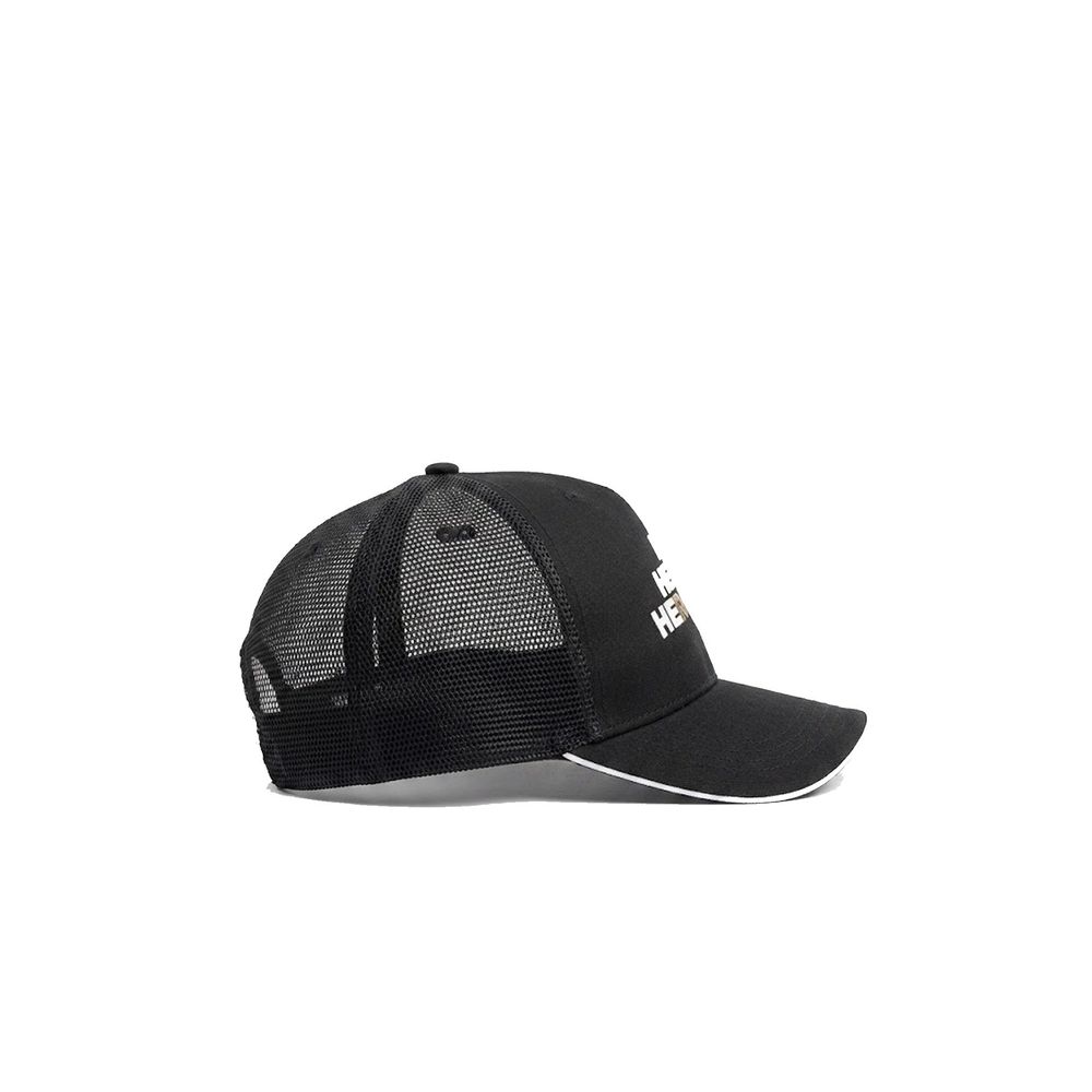 Black Cotton Cap (Baseball Hat)