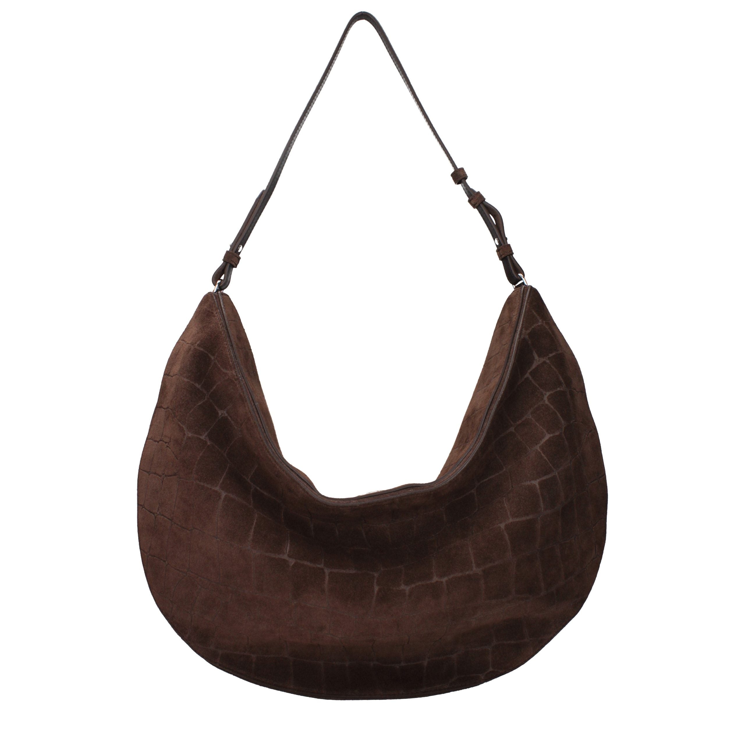 Brown Leather Shoulder Bag