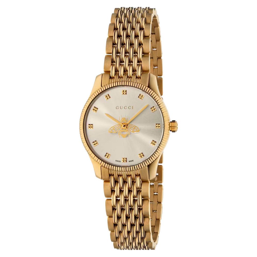 Gold Stainless Steel Dress Watch