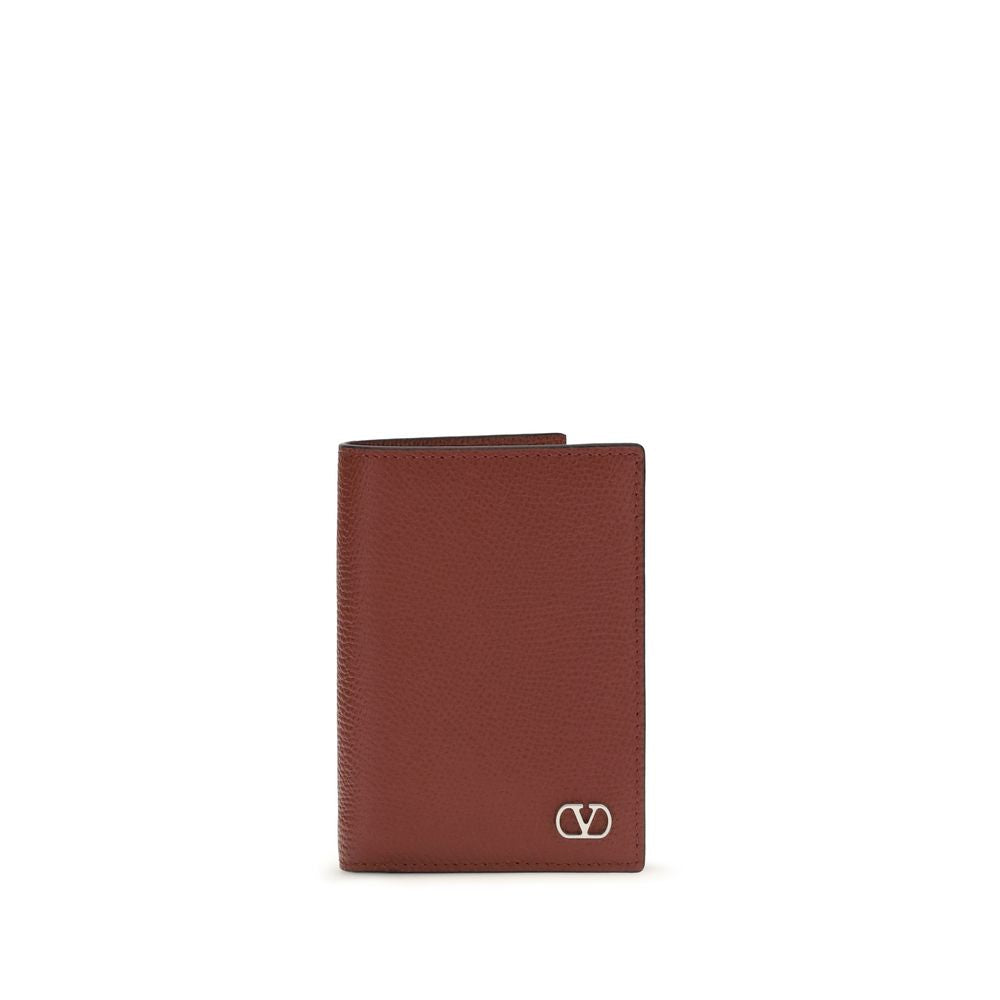 Red Calf Leather Bos Taurus Wallet