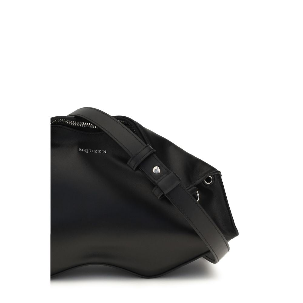 Black Calf Leather Bos Taurus Clutch Bag