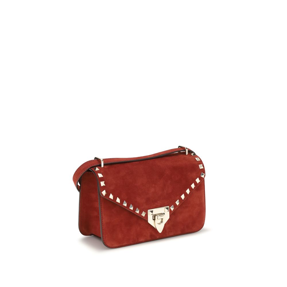 Multicolor Suede Leather Shoulder Bag