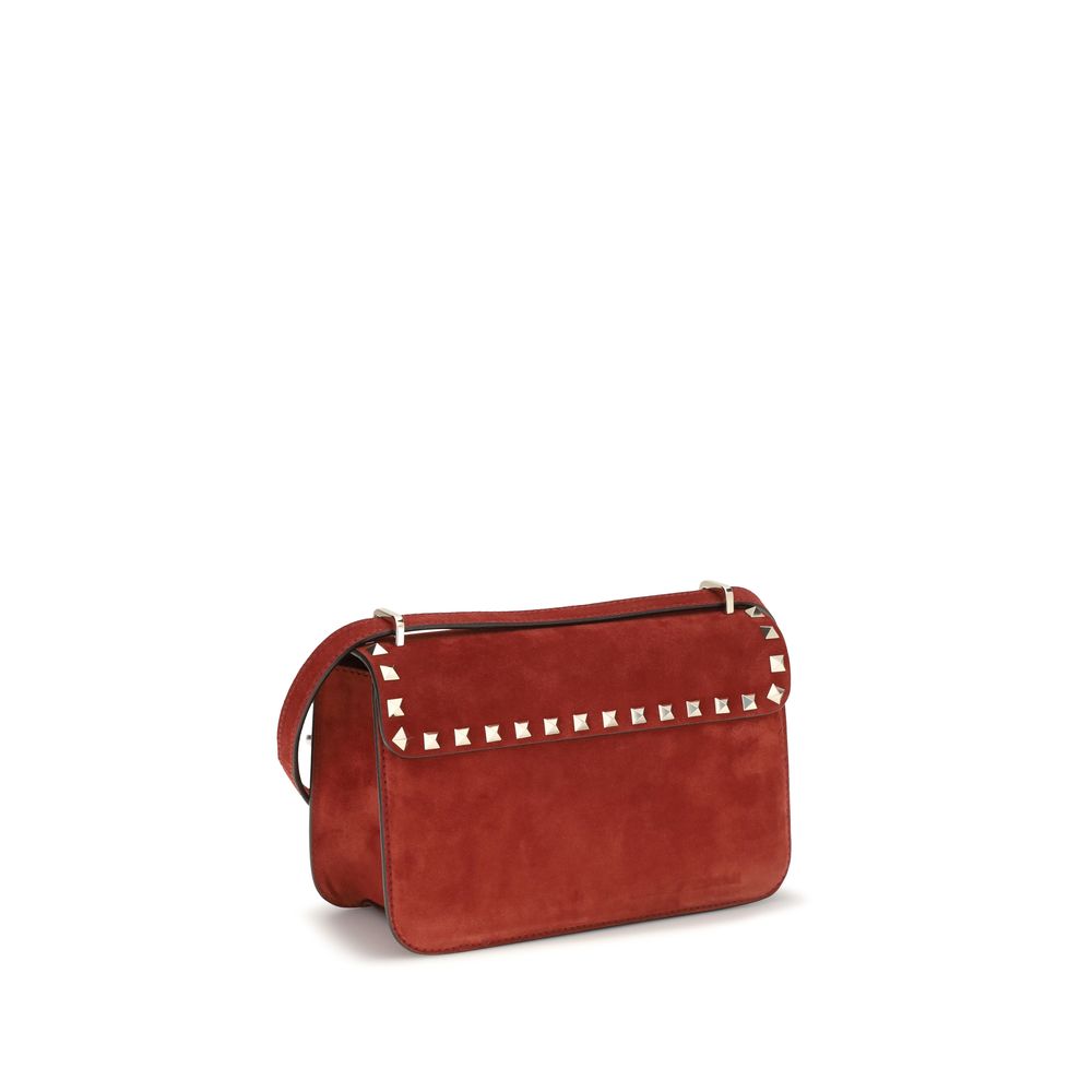 Multicolor Suede Leather Shoulder Bag