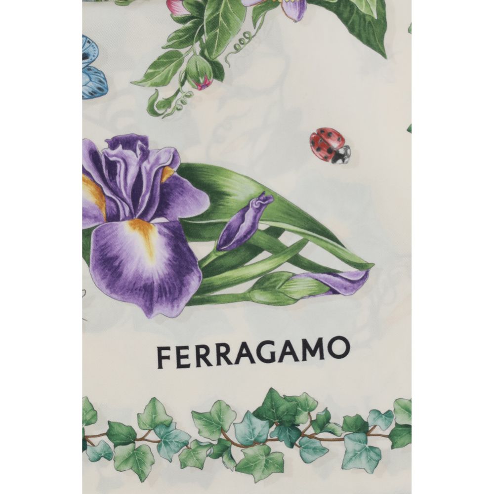Multicolor Silk Scarf