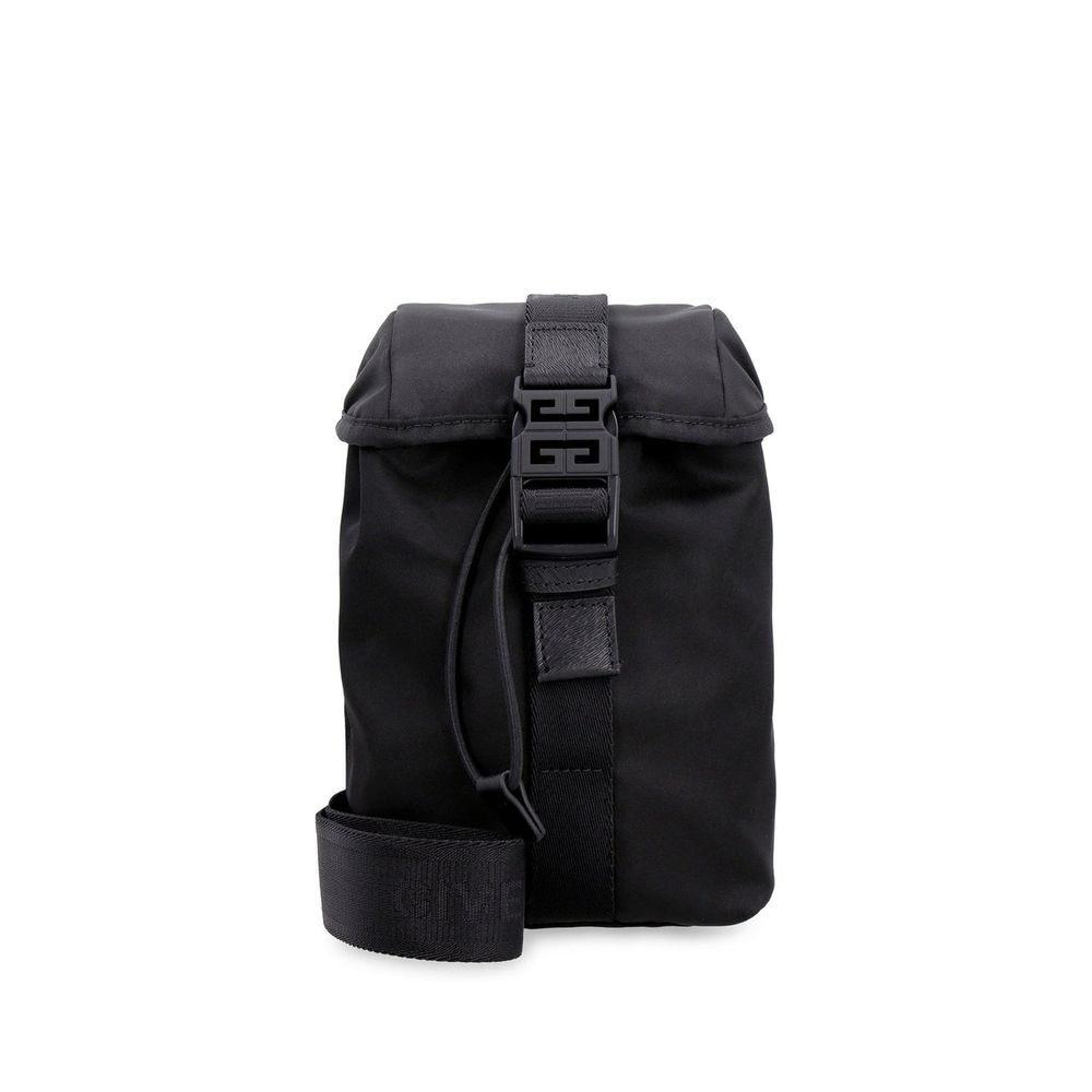 Black Nylon Backpack