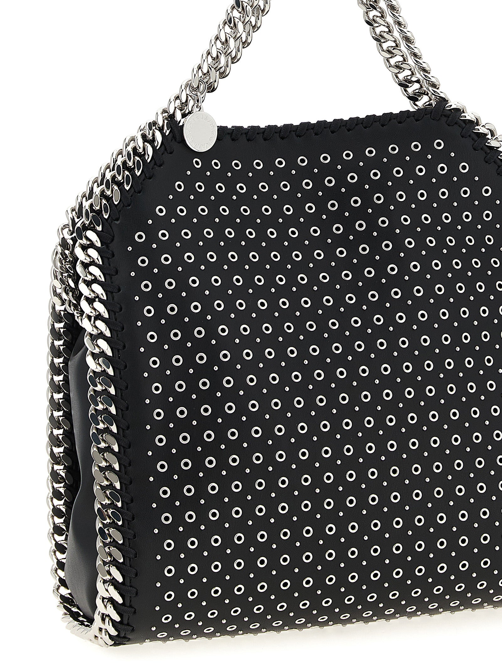 Black Polyester Handbag
