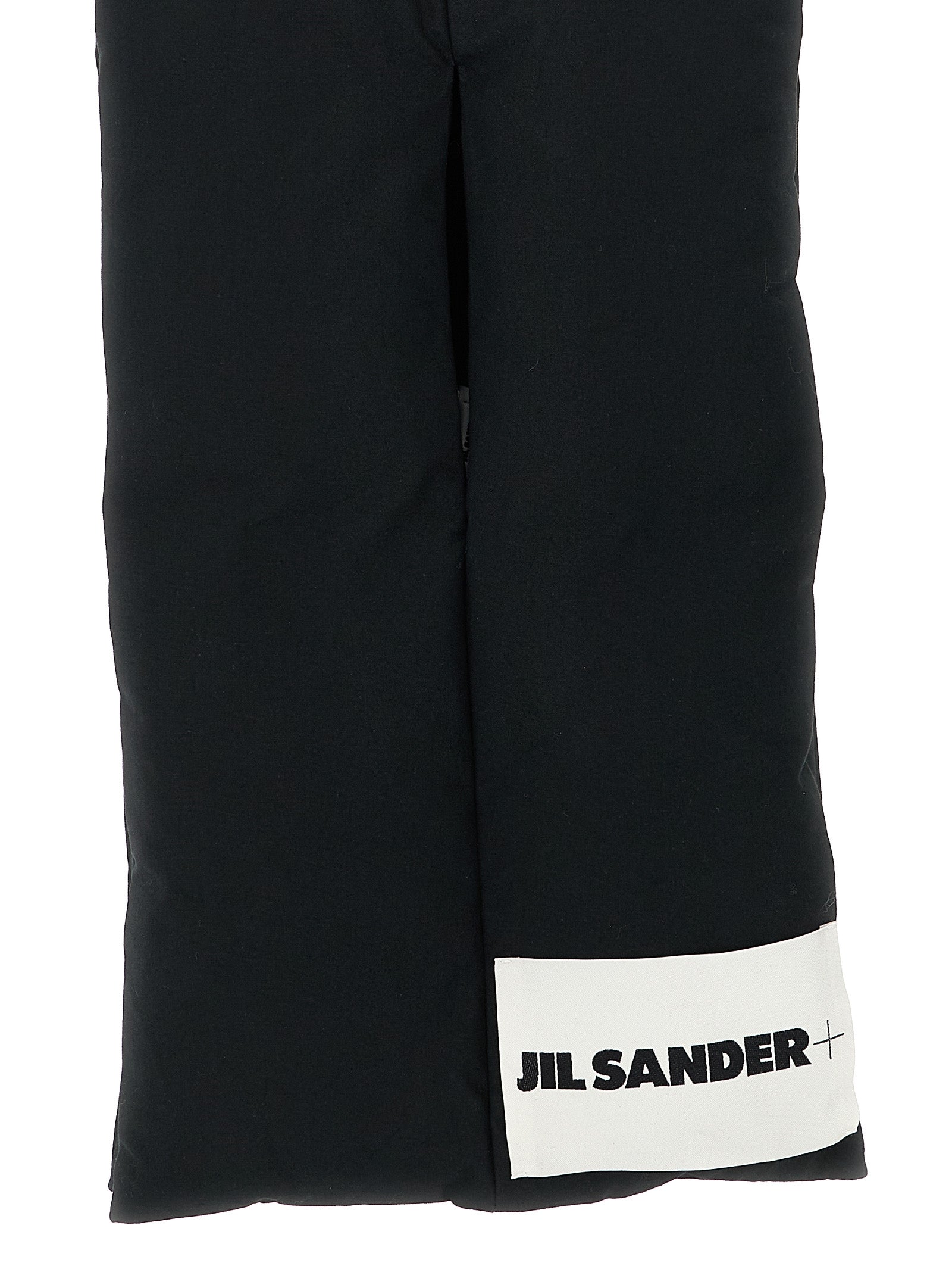 Black Cotton Foulard