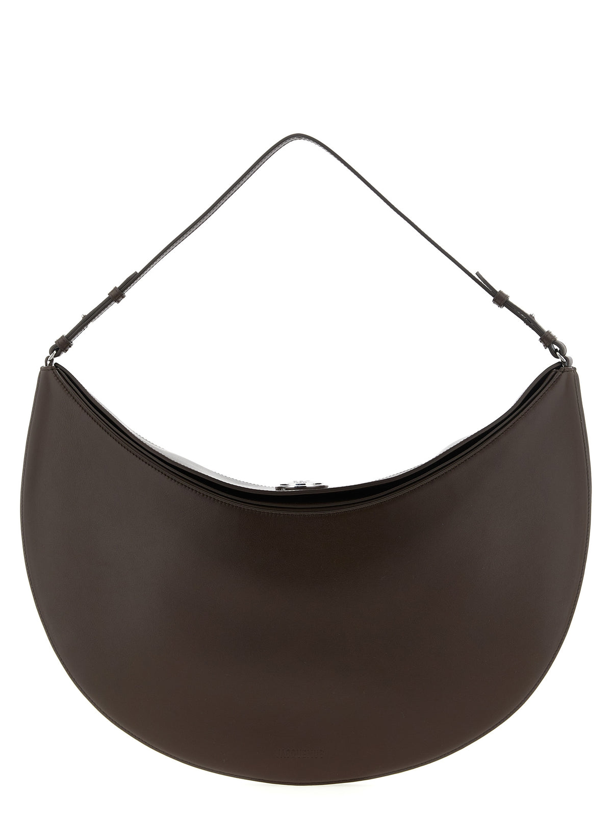 Brown Calfskin Shoulder Bag