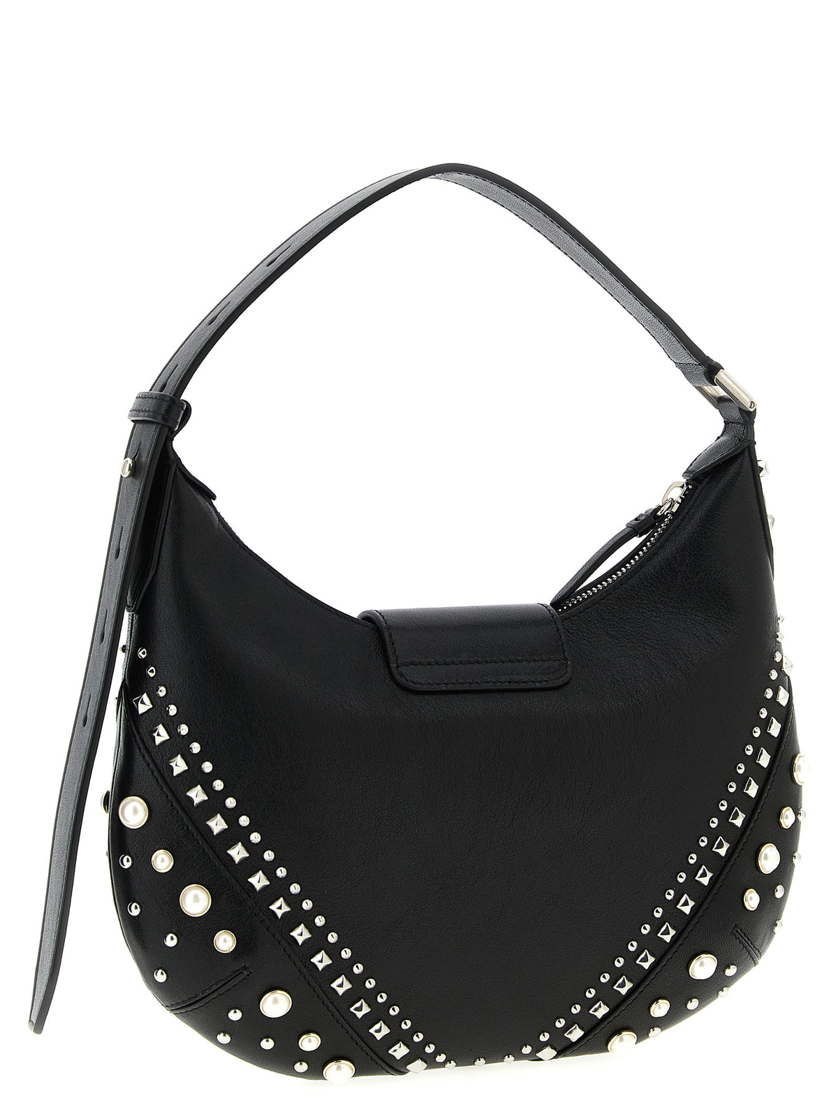 Jimmy Choo spotlight with this bold & trendy ‘Bar Hobo’ shoulder bag