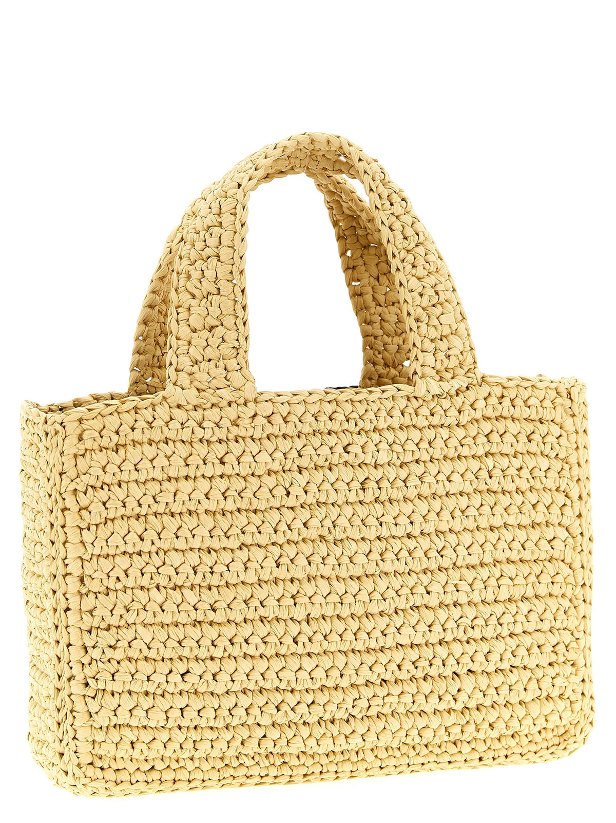 Black Viscose Tote Bag