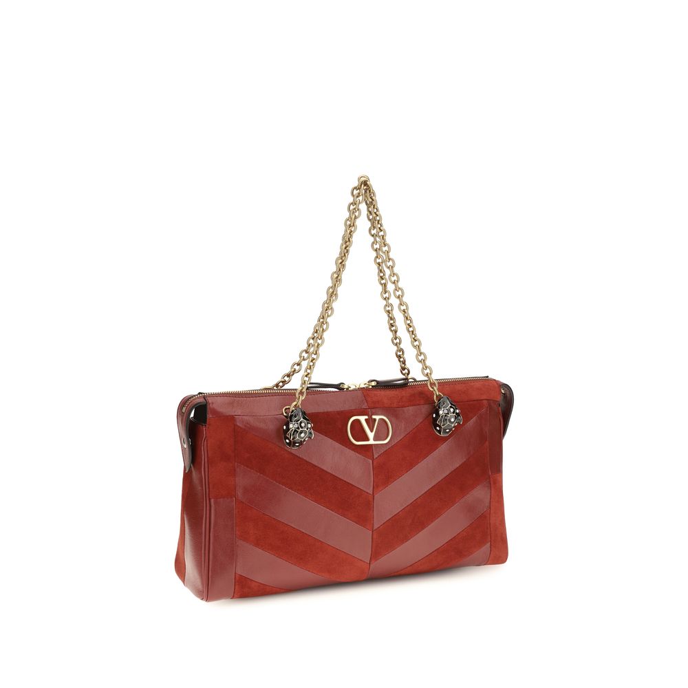 Multicolor Calf Leather Bos Taurus Shoulder Bag