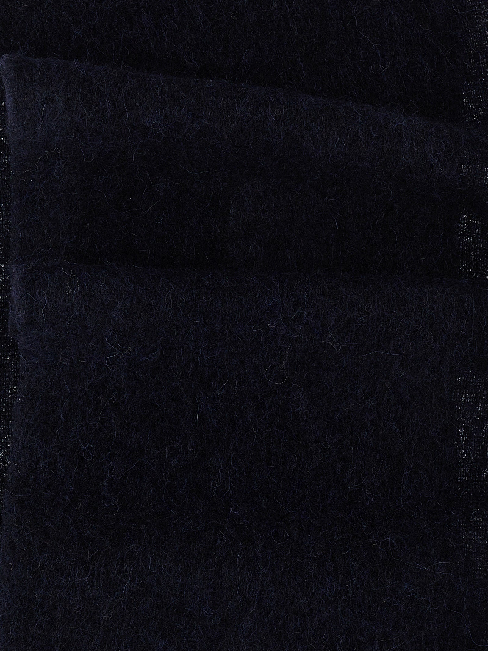 Blue Wool Scarf