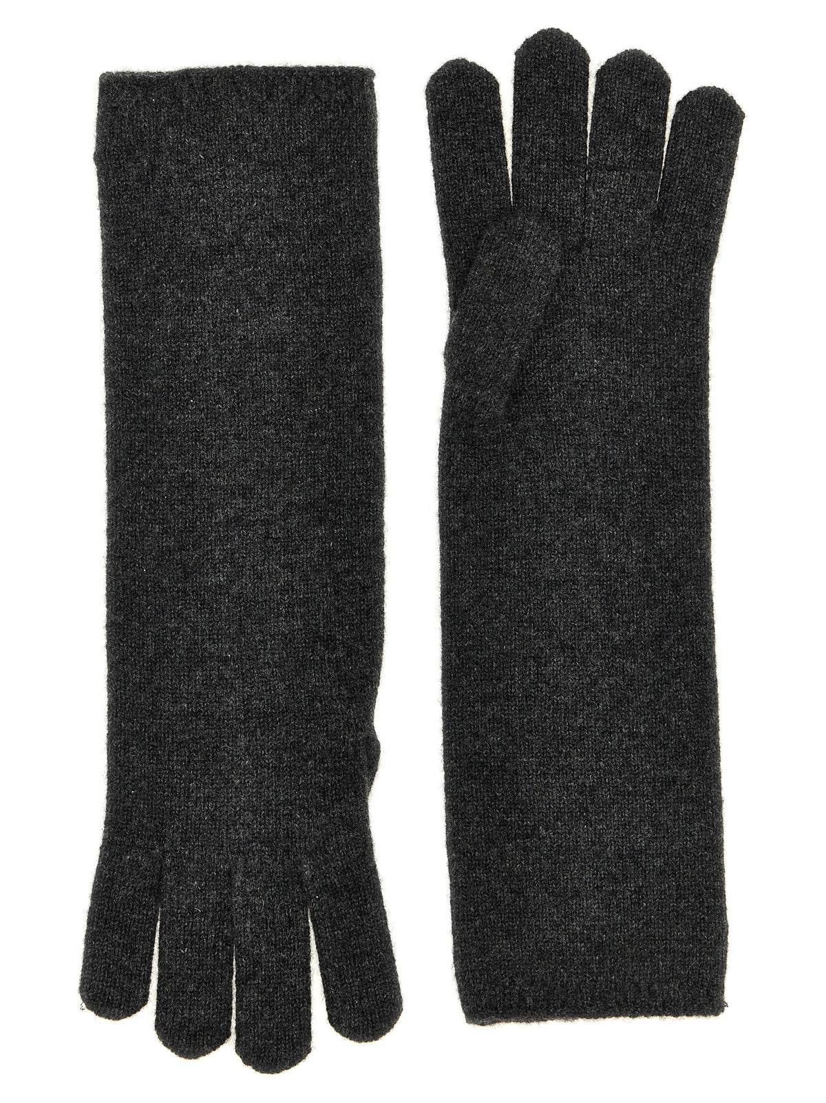 Gray Cashmere Gloves
