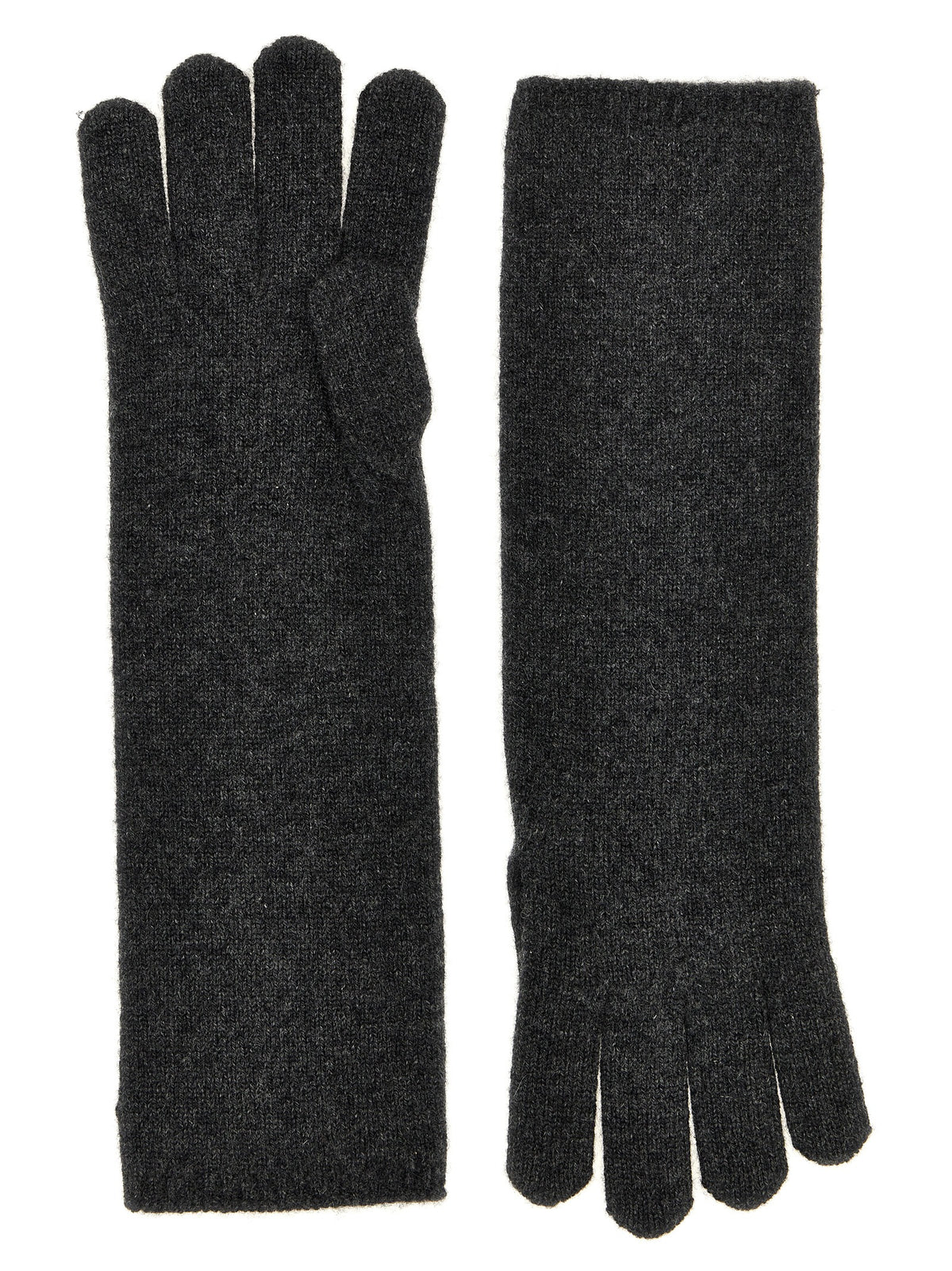 Gray Cashmere Gloves