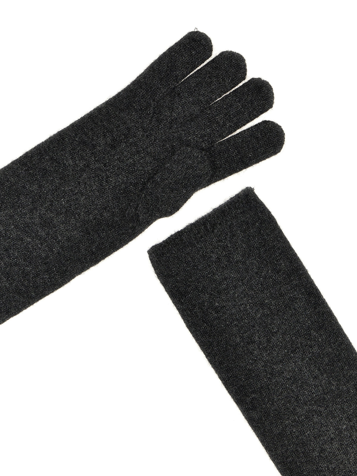 Gray Cashmere Gloves