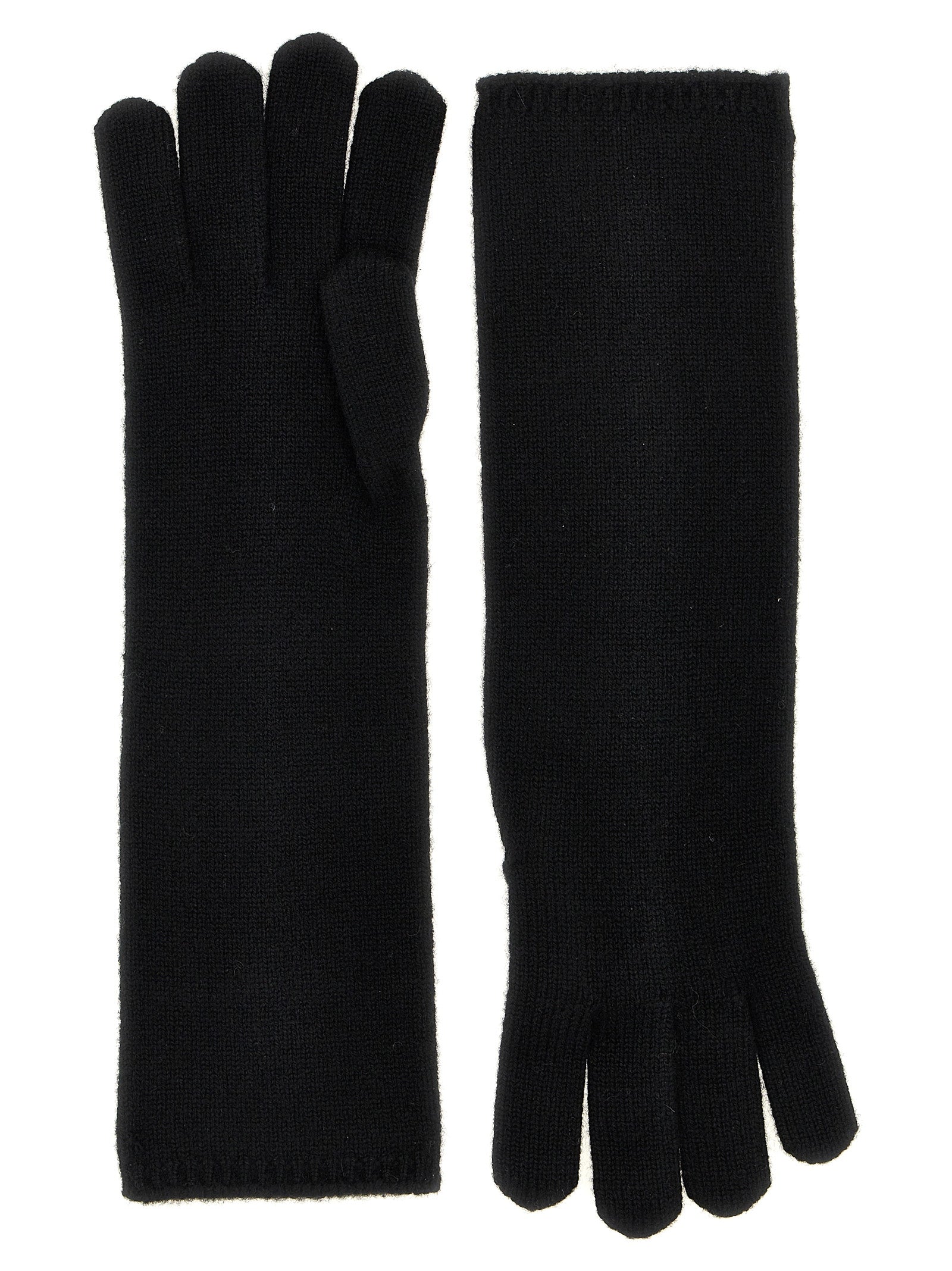 Black Cashmere Gloves