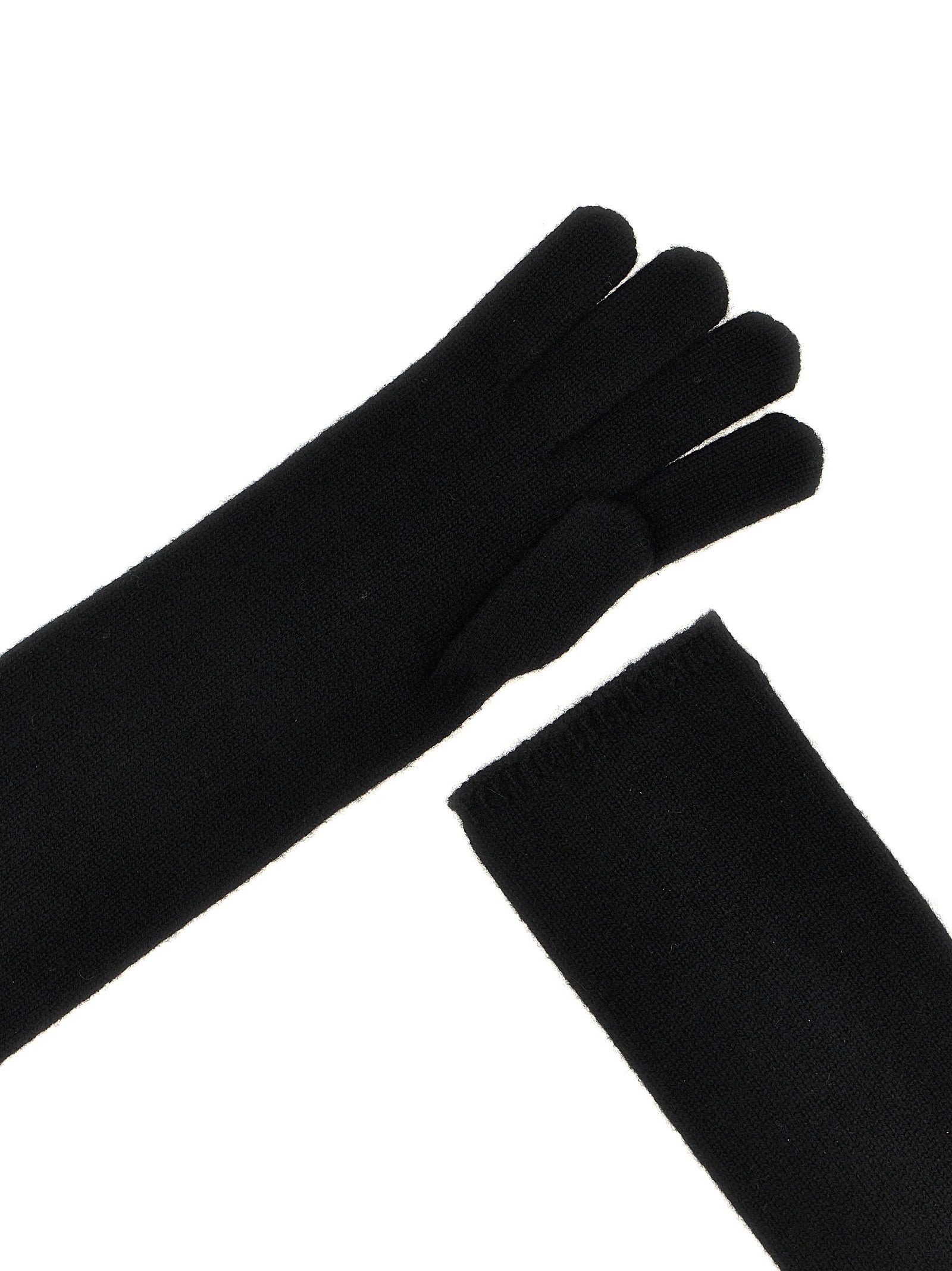 Black Cashmere Gloves