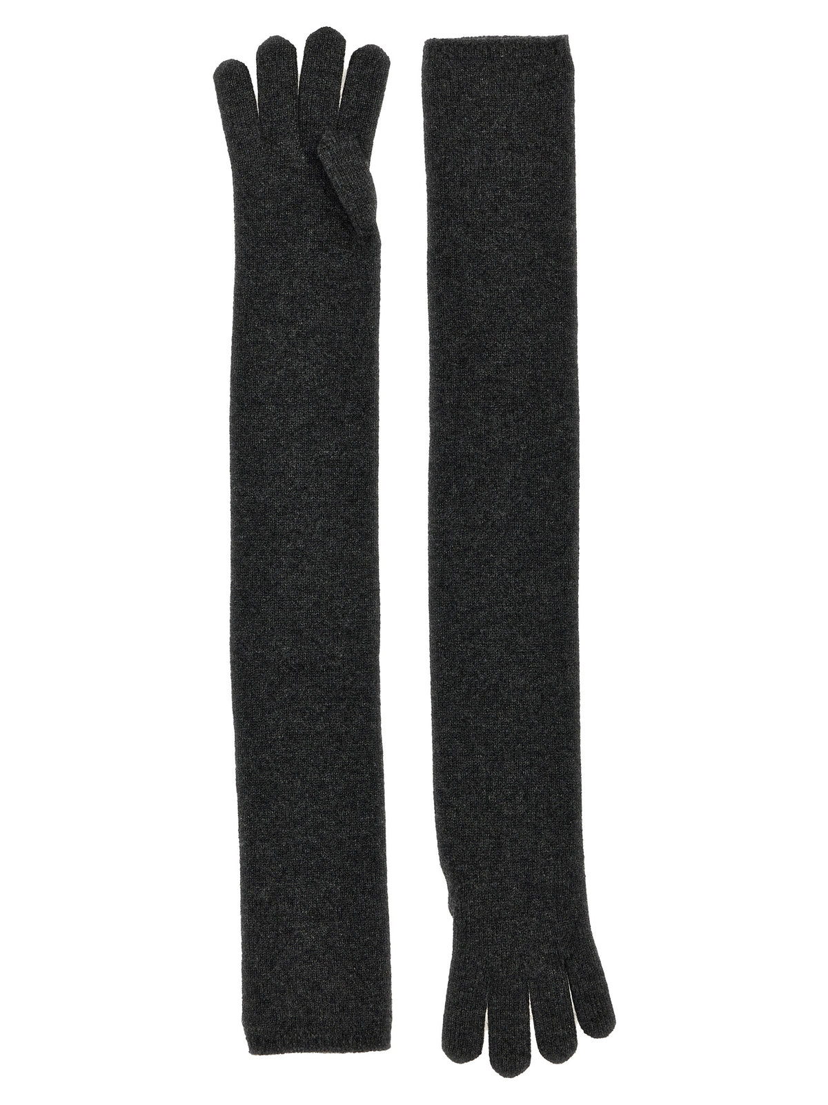 Gray Cashmere Gloves