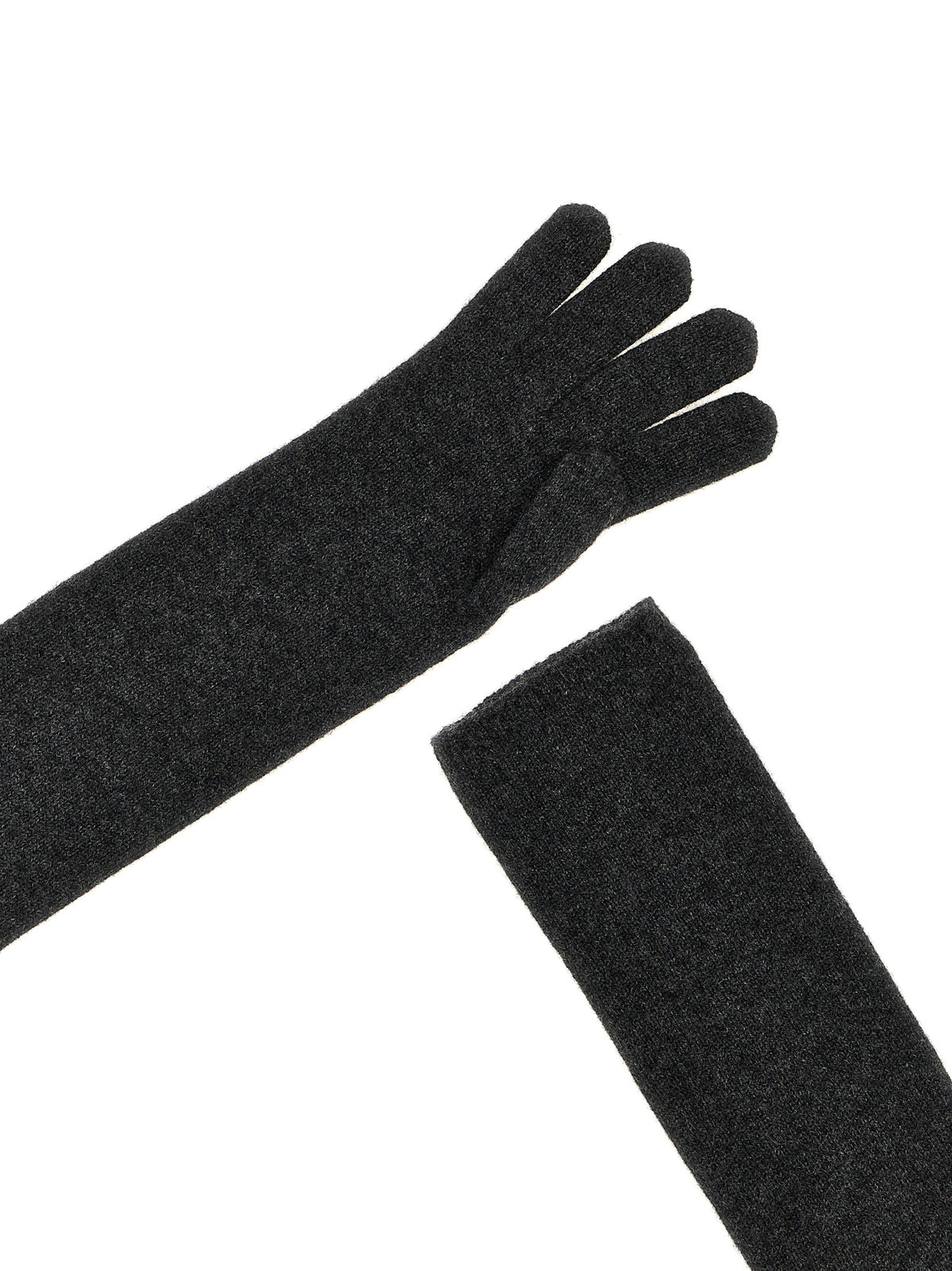 Gray Cashmere Gloves
