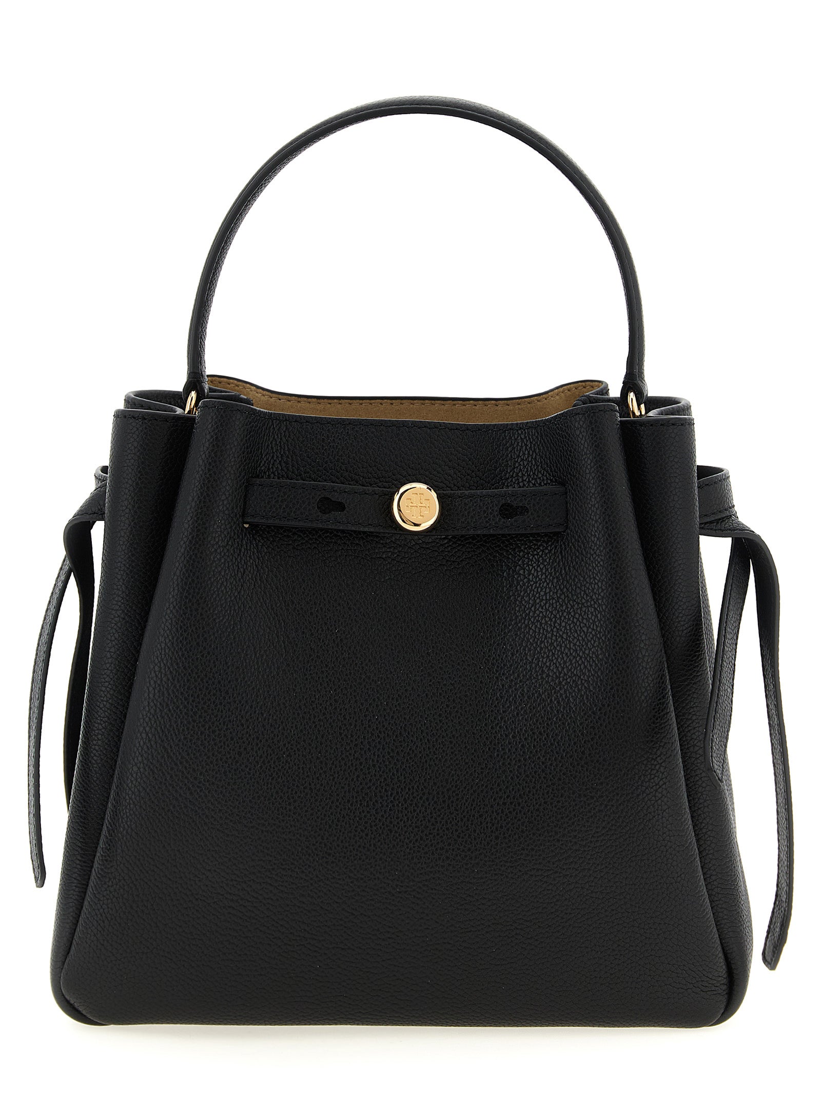 Black Cowhide Handbag