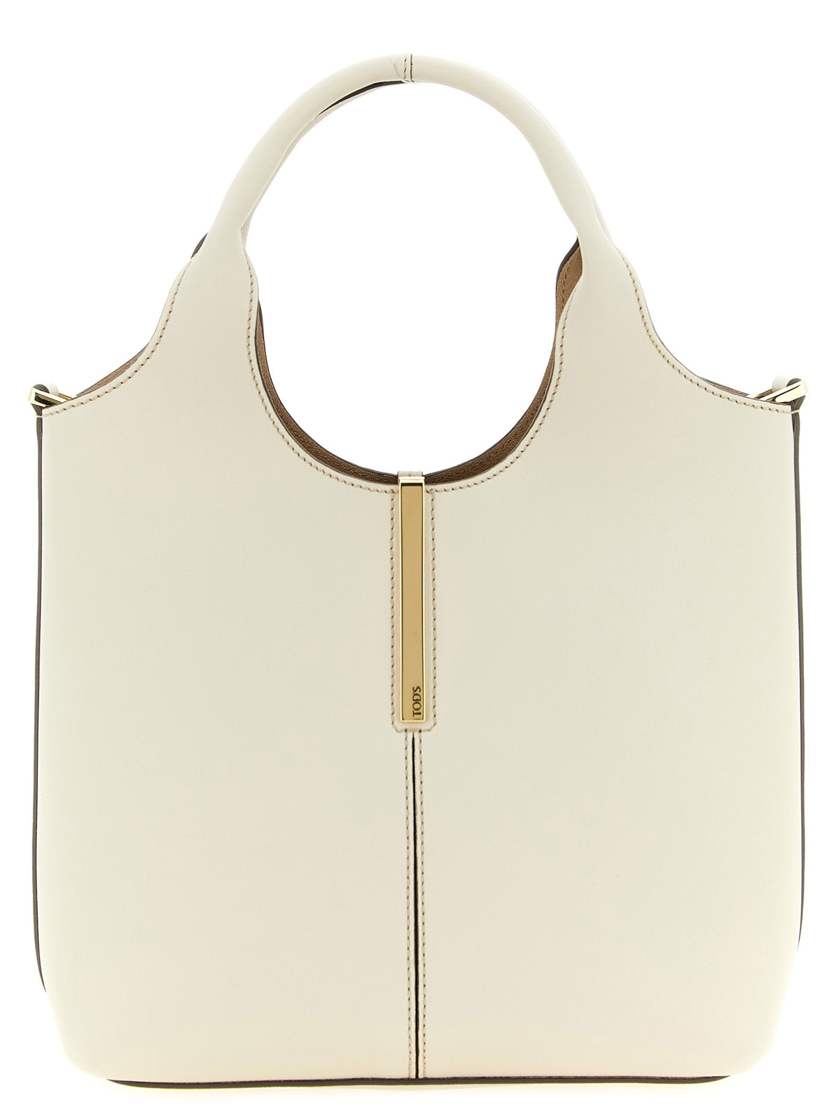 White Calfskin Tote Bag