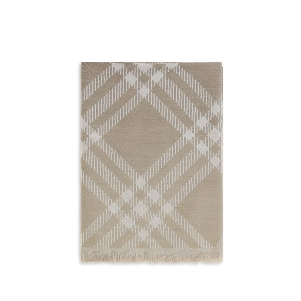 Beige Wool Oves Aries Scarf