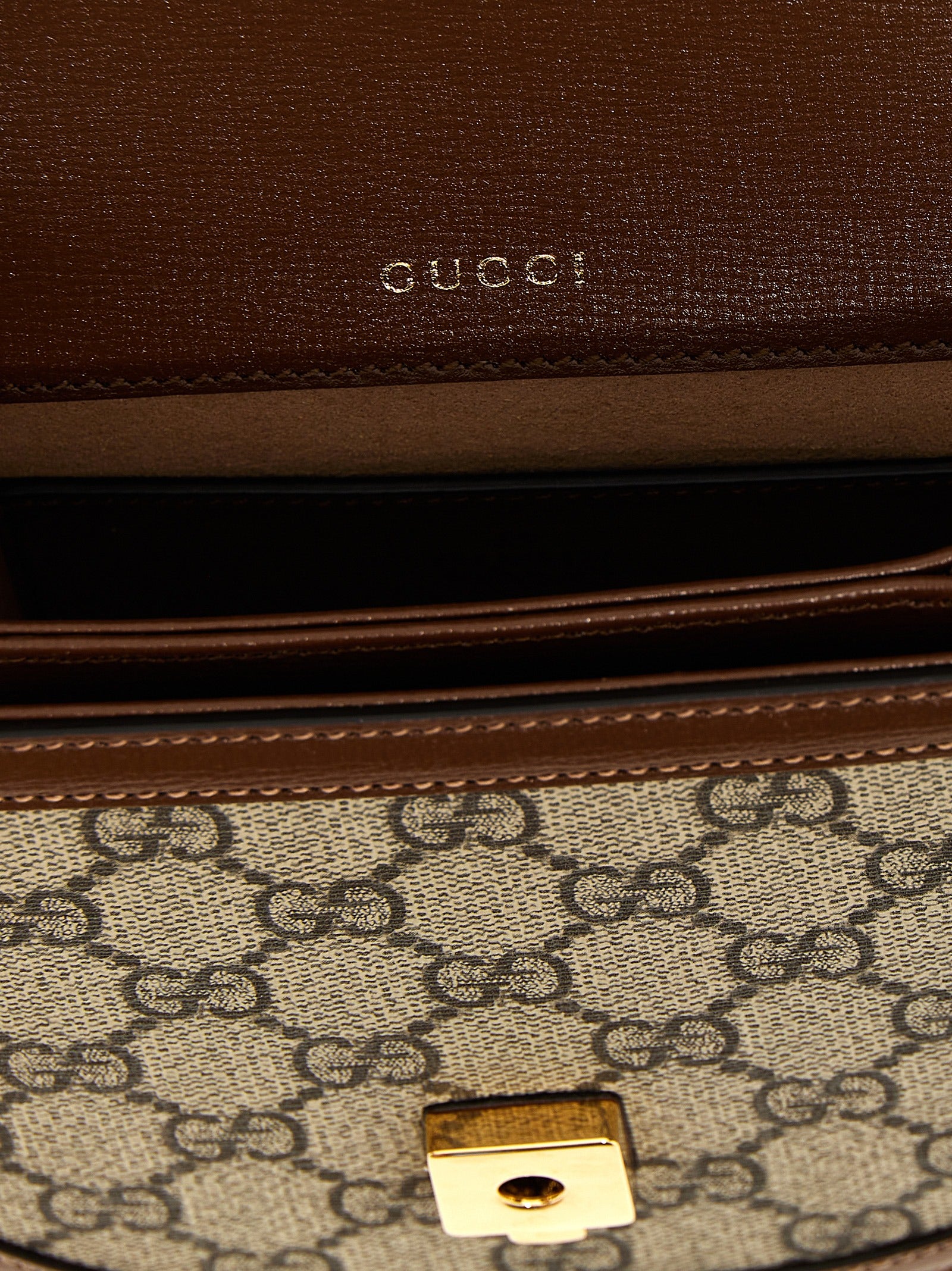 Brown Polyethylene Handbag