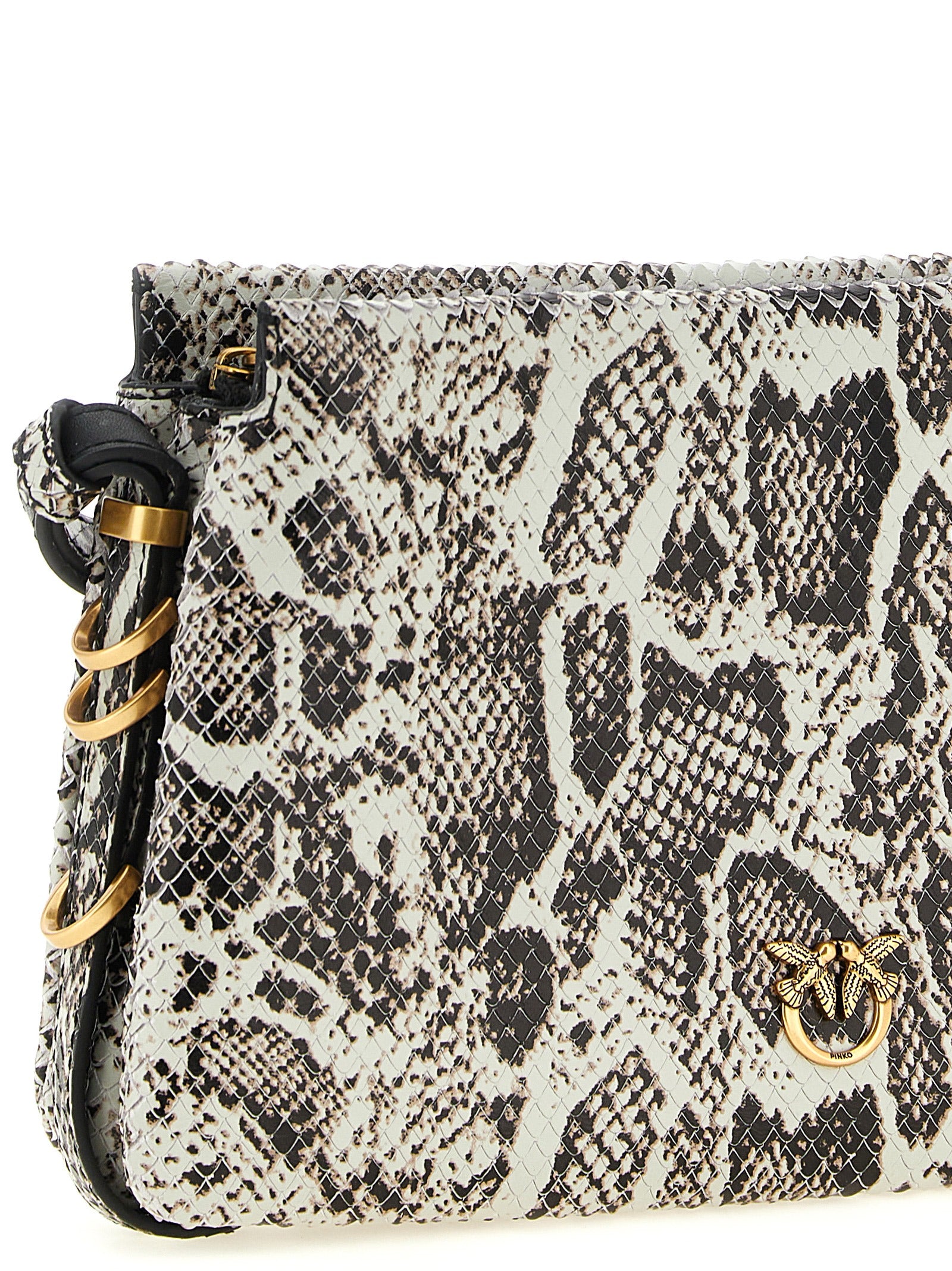 Multicolor Cowhide Crossbody Bag