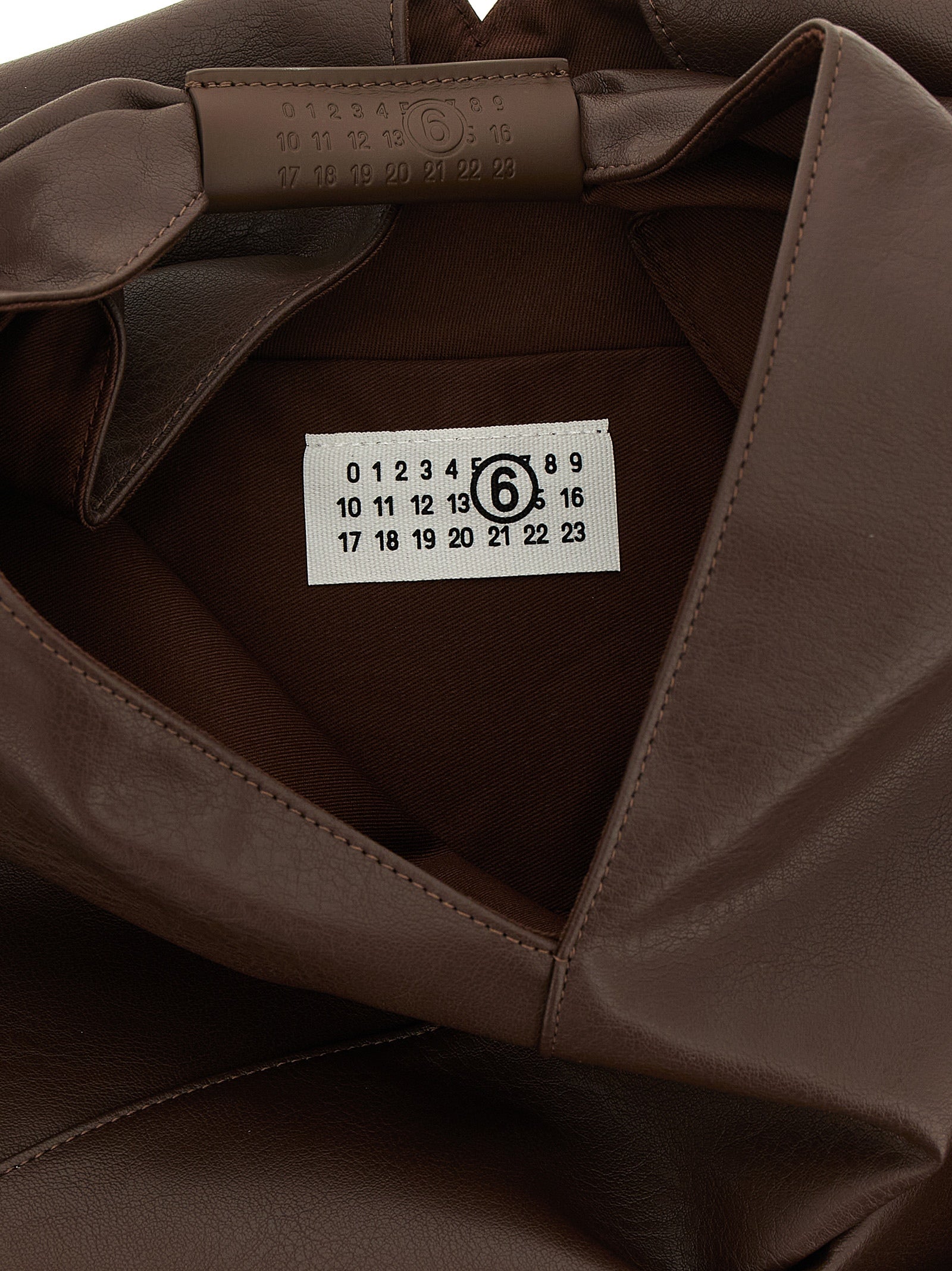 Brown Polyethylene Handbag