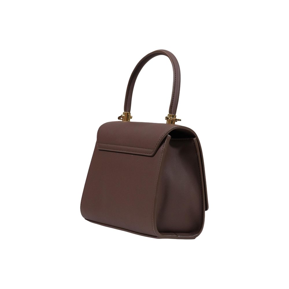 Brown Polyethylene Handbag