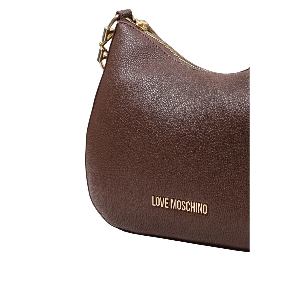 Brown Polyethylene Handbag
