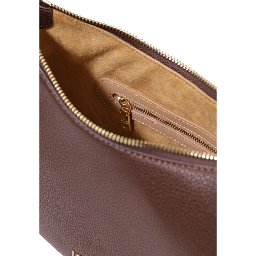 Brown Polyethylene Handbag