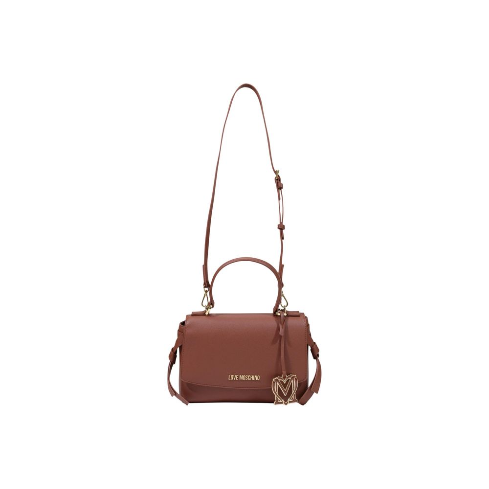 Brown Polyethylene Handbag