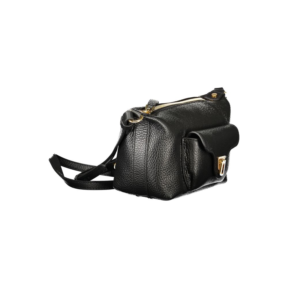 Black Leather Women's Bag